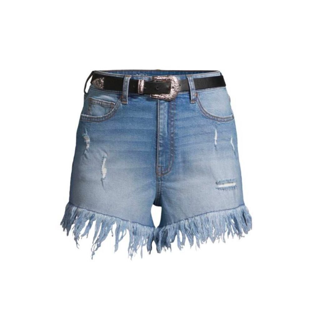 No Boundaries Juniors Super High Rise Festival Shorts